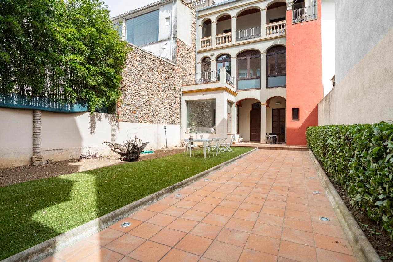 Ferienwohnung Ca N'Arago, Edificio Modernista Del Arquitecto Rafael Maso Santa Coloma De Farners Exterior foto